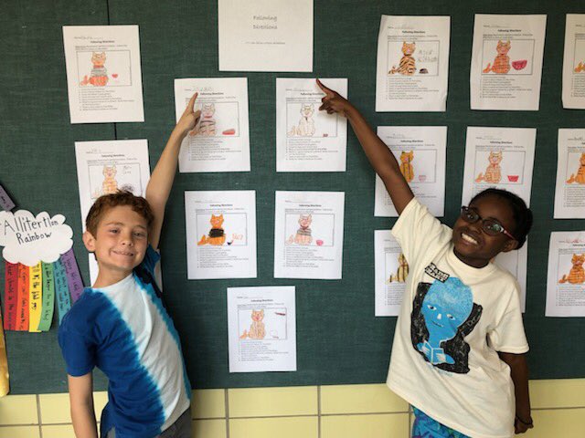 MsStalter's tweet image. Practiced our listening skills with a following directions activity! #tuesdaysintraining #rberoadrunner #Centersd