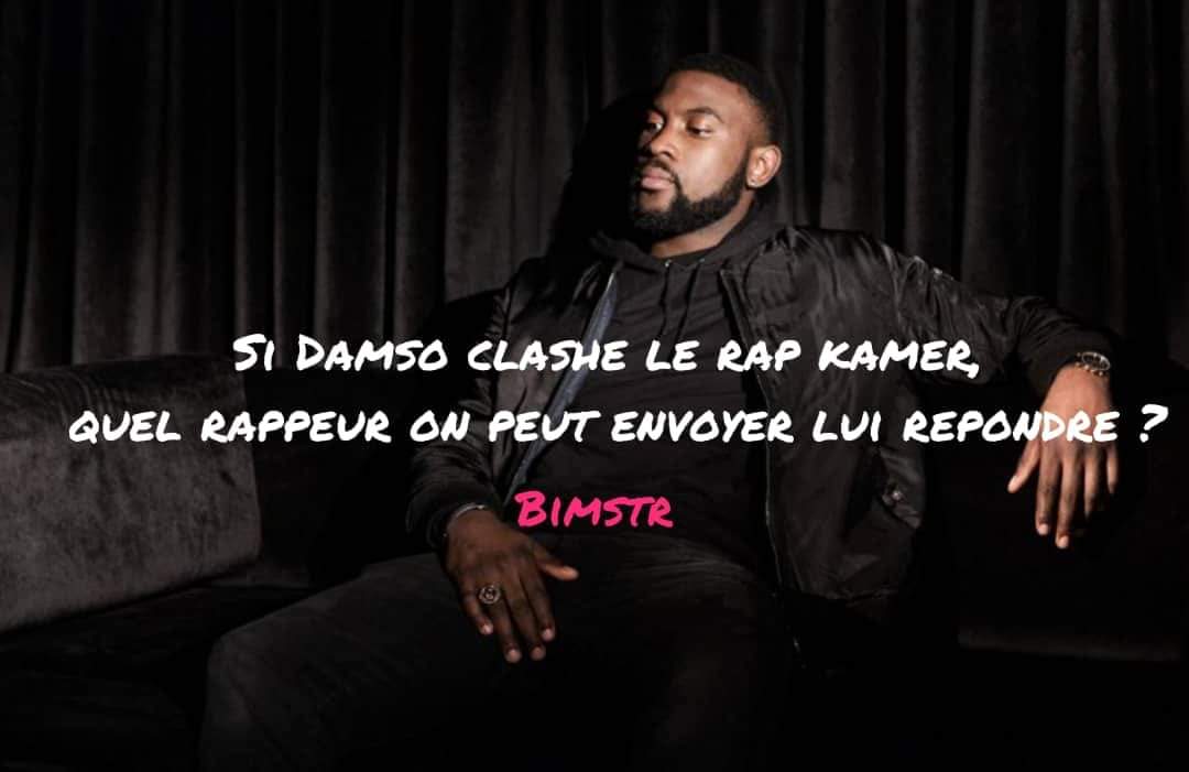 Bimstr237's tweet photo. Imaginez lors de son concert le 19 juin au mboa @THEDAMSO clashe le rap kamer.
Quel rappeur est assez armé au 237 pour lui répondre ?
Les préventes c'est à partir du 29 avril réservez vos places sur https://t.co/4iZEWIUklQ
#BimstrDivers
#DamsoAuCameroun https://t.co/Qf9OFVN9sy