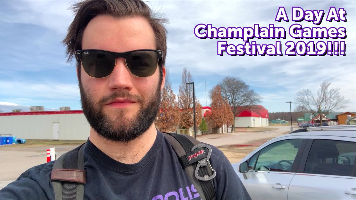 Freakopolis's tweet photo. TJ had an awesome time at Champlain Games Festival 2019, check out his time there and some of the great people he met in our new video below!
https://t.co/dadgGZFeDm https://t.co/BfzgtUKVt7