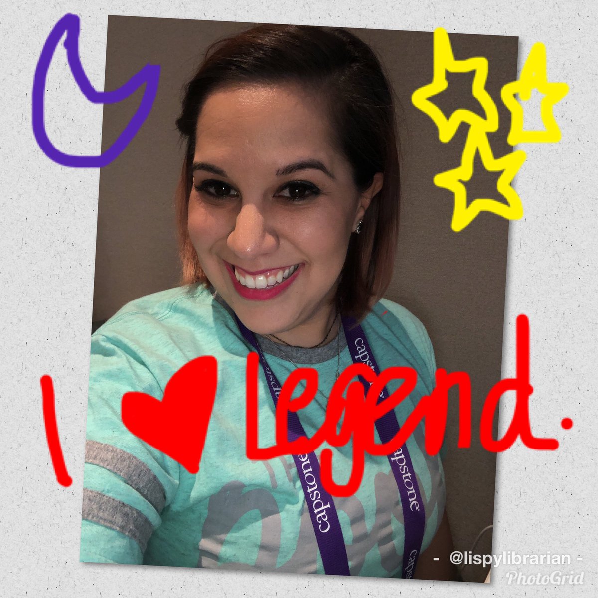 lispylibrarian's tweet photo. I’m a Caraval participant! #txla19 #txla19tc #techglamp #tcselfieproject @SGarberGirl https://t.co/l6jJHFHta8