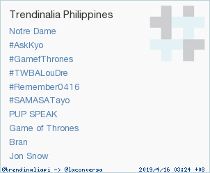 trendinaliaPI's tweet photo. Trend Alert: #SAMASATayo. More trends at https://t.co/dRwxiUtCOV #trndnl https://t.co/cdZWhiU60K