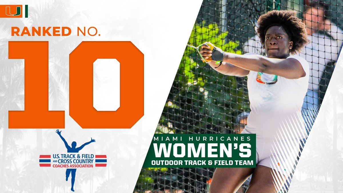 Canes stay in the top 1️⃣0️⃣ after an impressive showing at home! 👏
