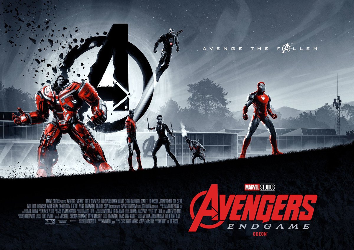 bjtxen's tweet image. #AvengersEndgame Posters available exclusively through @ODEONCinemas!

(Artist @Cakes_Comics)