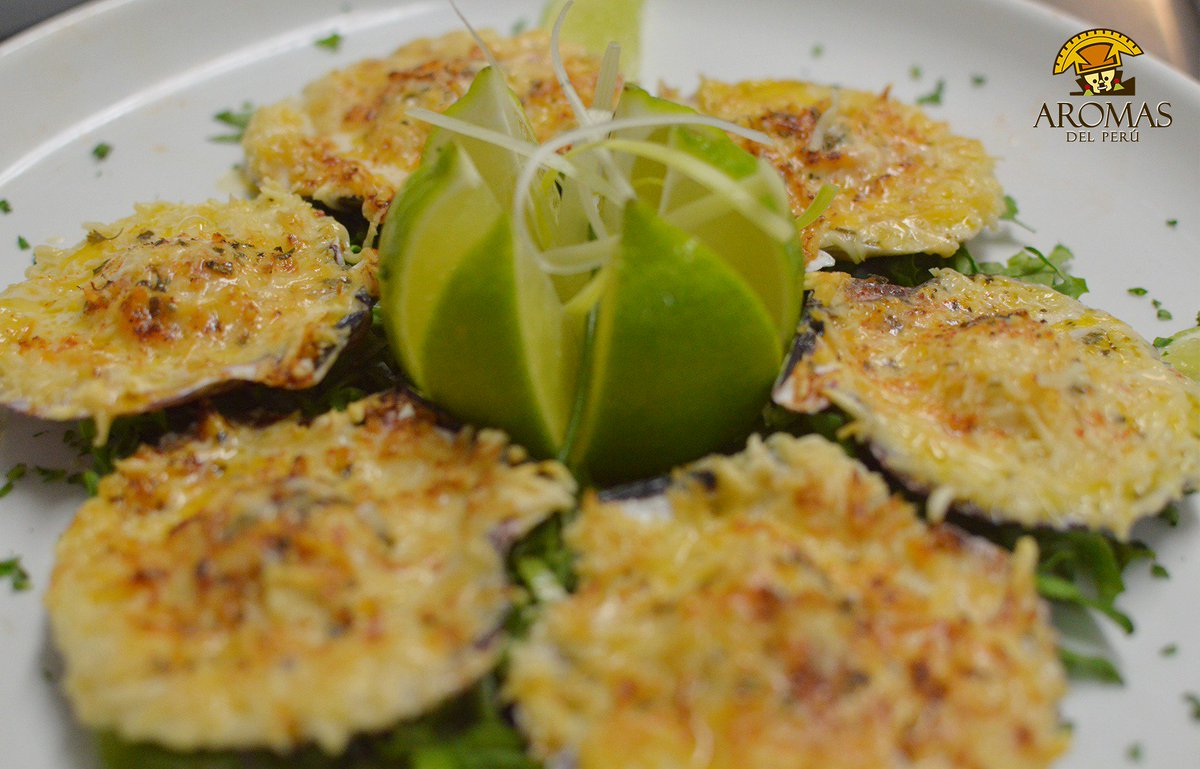 aromasdelperu1's tweet photo. Inicia tu semana consintiendo tu estómago con nuestro riquísimo platillo CONCHI A LA PARMESANAS! #aromasdelperu #healthyeats #miamifood #comidalatina #peruviancuisine #bar #nomnom #restauranteperuano #restaurantelatino #peru #delivery #ordertogo #chefspecial #happyhour https://t.co/YKiak7KbH7
