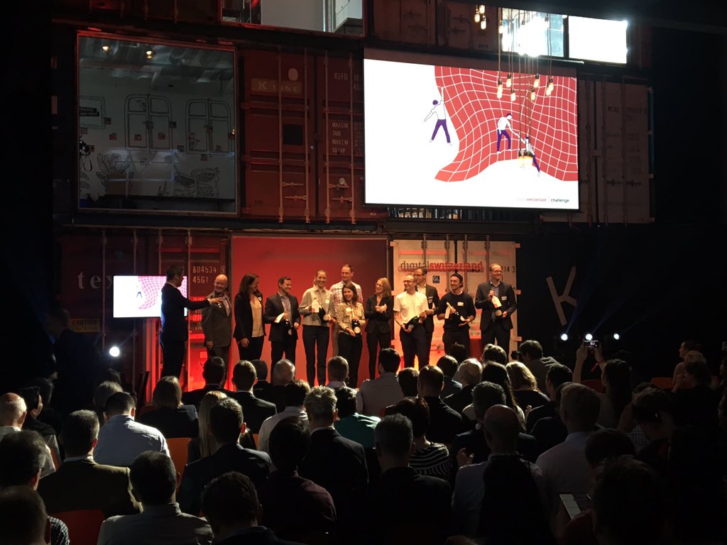 stefanschoebi's tweet photo. Proud to see those who made it starting the @dgt_switzerland challenge in 2017 with their big and courageous bets! Great to see innovation happen! Full house @KraftwerkZH @SBB_Innovation @riva_digital @foraus @daura_ag @Swisscom_de @DanielGinter @EnMigros https://t.co/rRsvNkywwU