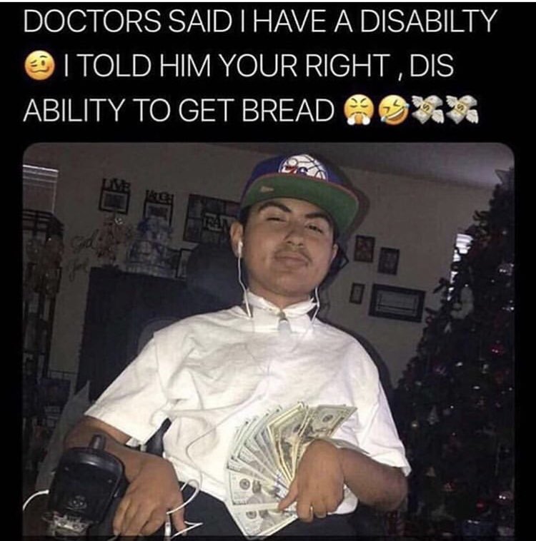 BigroGaming's tweet photo. We here don’t like making jokes about disabled people, unless you’re disabling the bread!!!! #CreatureHunt #BostonStrong #MondayMorning #BostonMarathon2019 #Alcatraz #anime https://t.co/uPLv06i99B