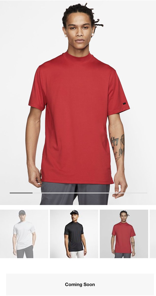 nike dri fit tw vapor mock