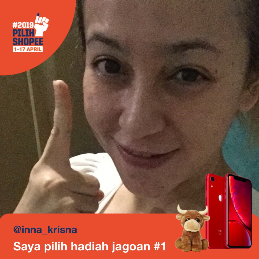 Saya pilih hadiah jagoan # 1! Yuk pilih hadiah jagoanmu juga untuk memenangkan iPhone XR + boneka menarik.#PilihShopee #HadiahJagoan1 play.shopee.co.id/universal-link…