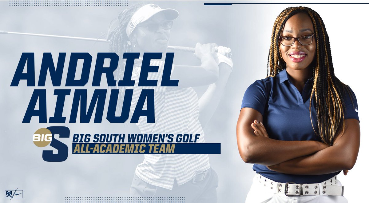 csusports's tweet image. Senior Andriel Aimua not only was among CSU&apos;s most consistent scorers on the season, but she also excelled in the classroom. She earns #BigSouthWGOLF All-Academic recognition by the conference office on Monday #JoinTheSiege