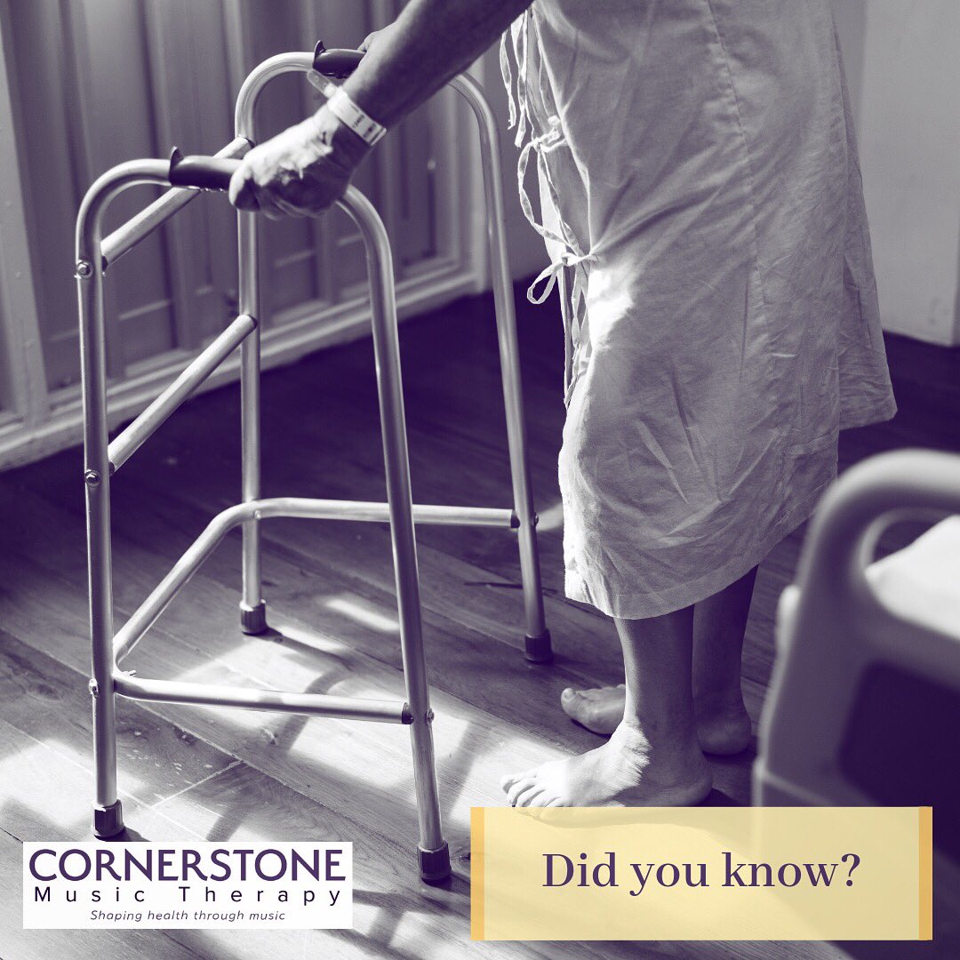 cornerstone_mt's tweet photo. Did you know that increased fall risks are a significant concern for seniors? 
That is why strengthening of the upper and lower extremities are so important for improving balance!

#musictherapy #neurologicmusictherapy #longtermcare #musicandmovement #motortraining #rehab https://t.co/MEb03BpVhv