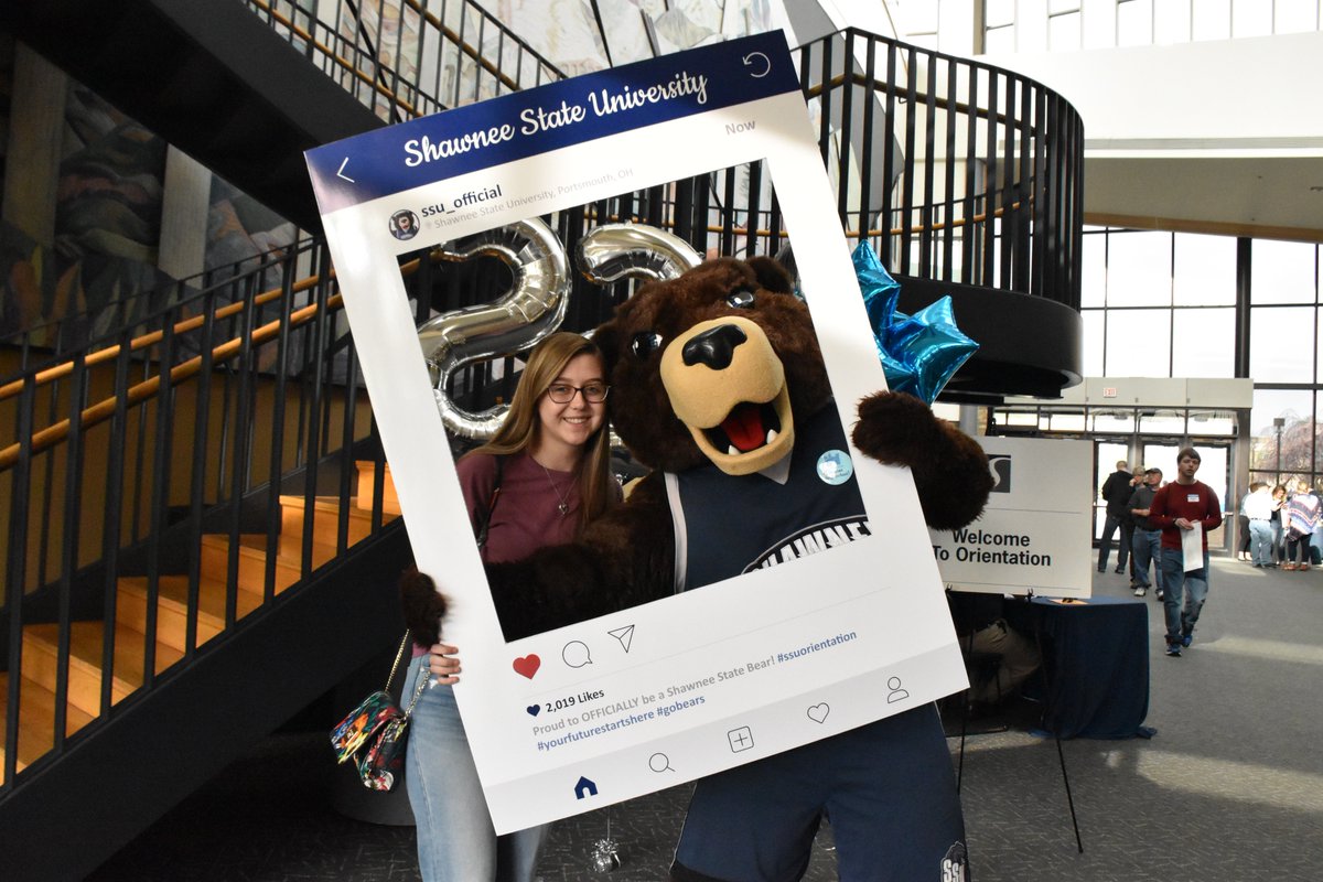 ShawneeState's tweet photo. Check out photos of the first 2019 Orientation! We welcomed over 130 new Bears to the Shawnee State family! #Orientation2019 #ShawneeState #ProudtobeaBear https://t.co/SDzBmCCRYr