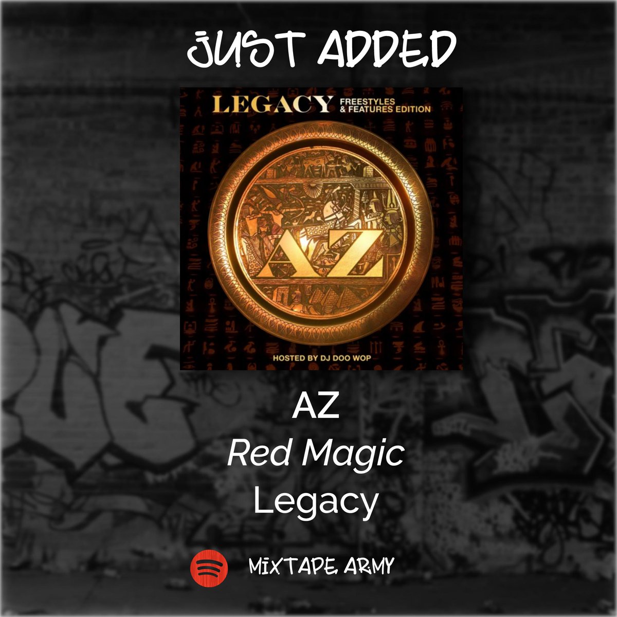 ArmyMixtape's tweet photo. #NowPlaying
AZ bringing that Red Magic to the #MixtapeArmy.
https://t.co/VTnnrixpoe
#Hardcorehiphop #Hiphoplegends #Mixtape #Mixtapes #mixtapedjs #rapstars #mixtapemonday #mixtapeflow #MixtapeUploads #Rap #rapper #rappers #rapmusic #spotify #spotifyplaylist https://t.co/n9J5UKcHlN
