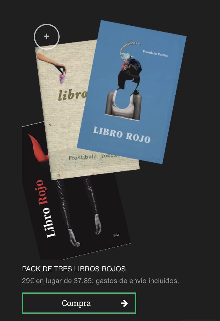 Hasta el 20 de abril, pack de 3 Libros Rojos por 29€. Regala poesía. 💜📚💜 prostibulopoetico.com/shop/ #leeressexy
