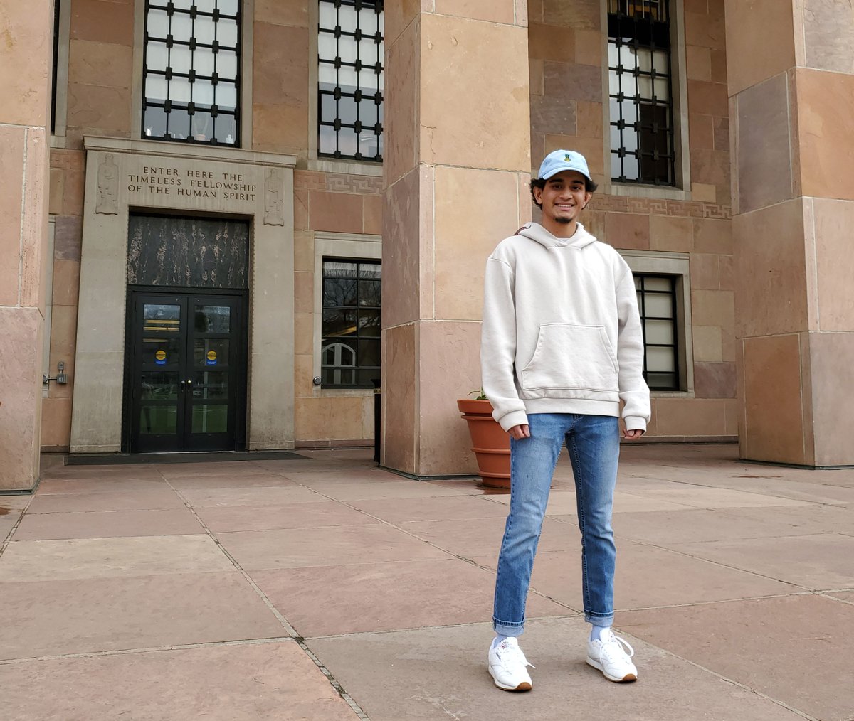 cublibraries's tweet photo. Nikhil Thapa, a biochemistry major, said his aim was to create a piece that was "inviting" and "scholarly," just like how he sees the Libraries. Congratulations, Nikhil! We can't wait for you all to hear his composition our podcasts, coming soon. #libcast https://t.co/Hyypxv3P7B https://t.co/WcfmhguVA2