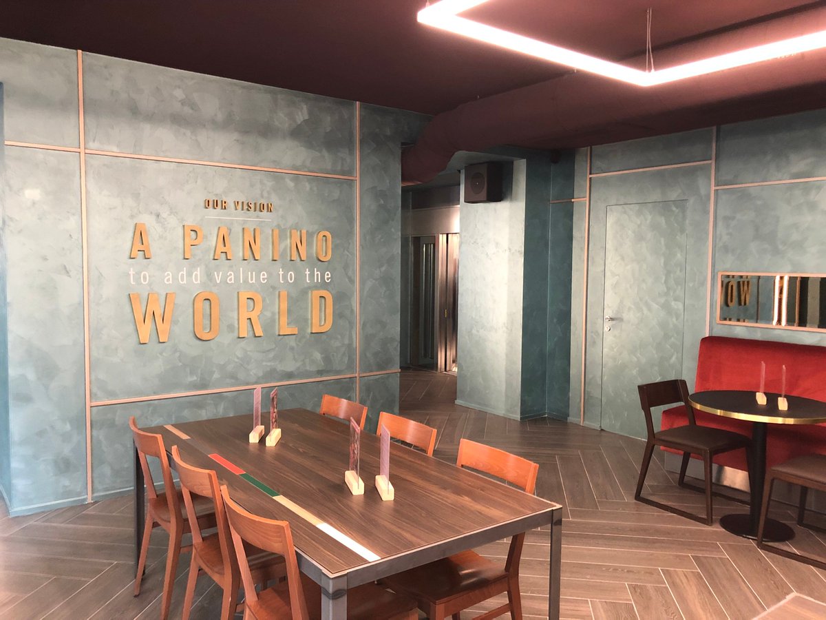 - New Opening -

<a href="/paninogiusto/">Panino Giusto</a> First floor, in Piazza Cordusio a #Milan in partnership con #Yamamay, 450mq con 160 posti a sedere con vista sulla famosa piazza di Milano, by AUGUSTO Contract!