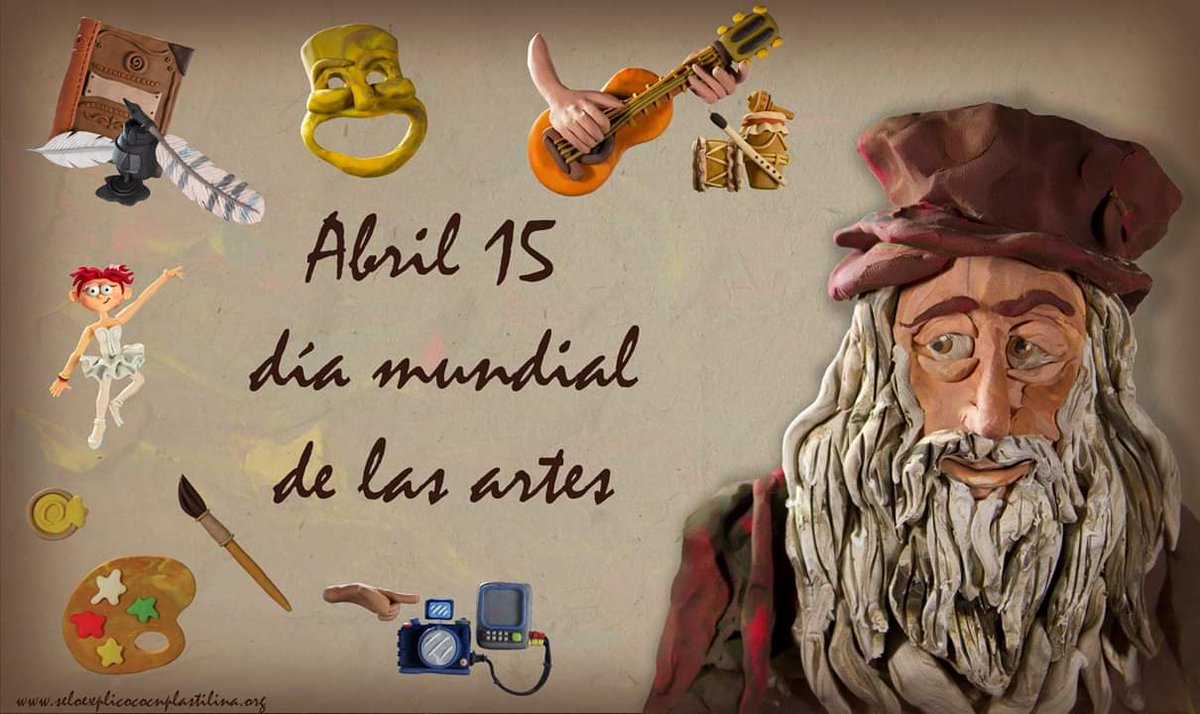 AutonomaRadio's tweet photo. 15 de abril, día mundial de las artes.
Radio Universidad 89.5 F. M. 
La cultura universal.
https://t.co/MKFF1sxUG0
#Mexico #Queretaro #DiaMundialDeLasArtes
Fuente: ¿Se lo explico con plastilina? https://t.co/LagINuA1sA