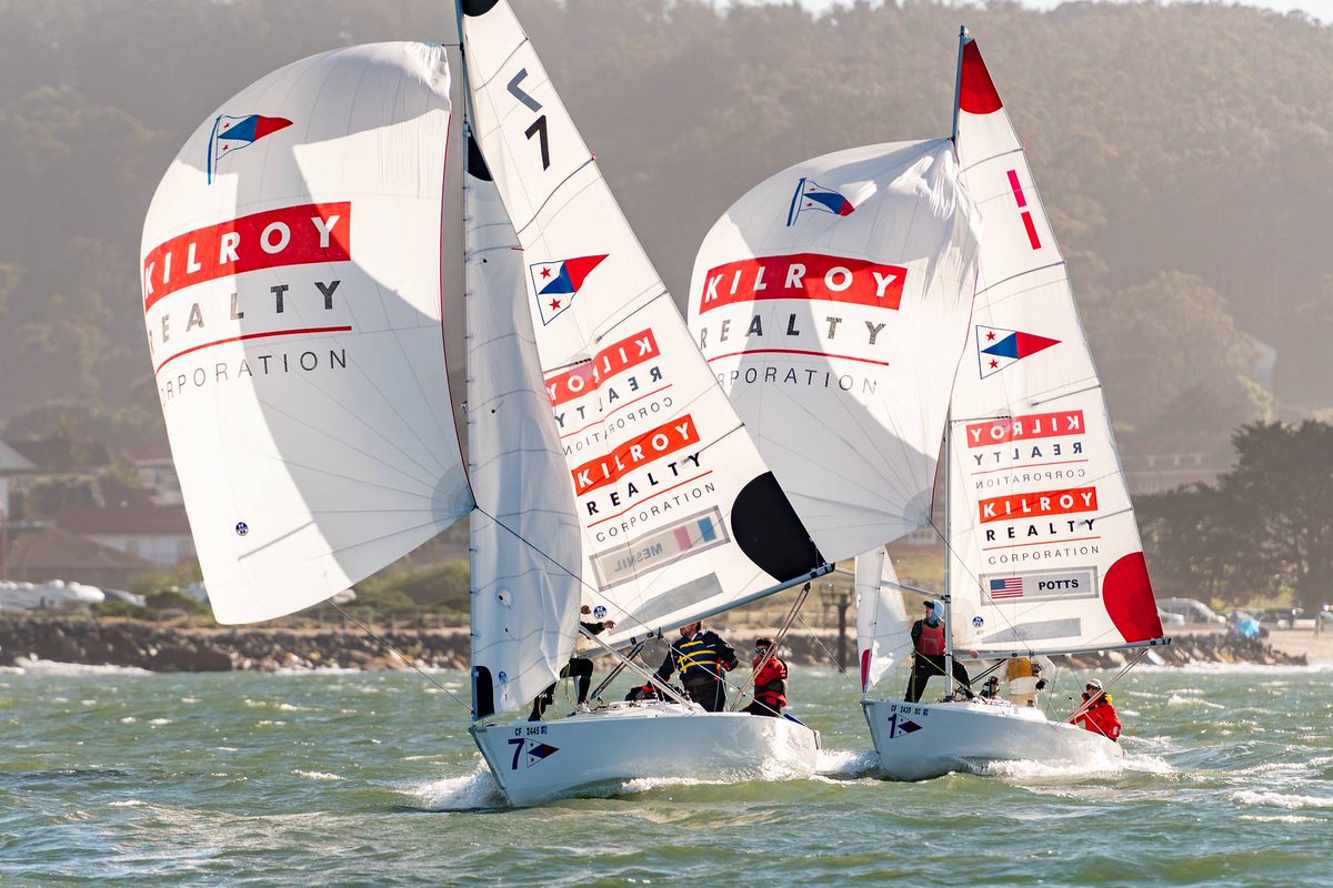 FFVoile's tweet photo. ⭐️🇫🇷⭐️ Retour sur le bel exploit de Pauline Courtois et Maxime Mesnil, vainqueurs de la Nations Cup à San Francisco 🌁! Un fantastique doublé tricolore, comme en 2006 et 2009. 🤩 #MatchRacing #NationsCup 
A lire ici : https://t.co/Oo6LOyCOqS https://t.co/N7yUxugwKz