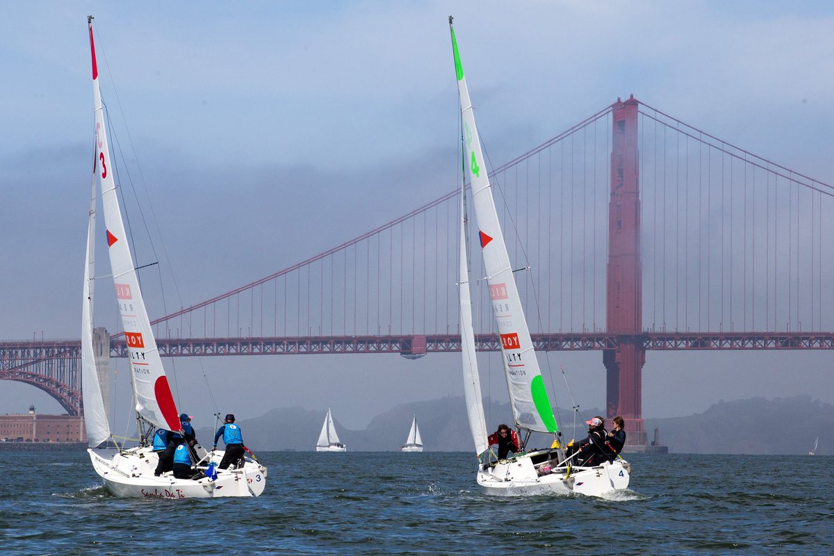 ⭐️🇫🇷⭐️ Retour sur le bel exploit de Pauline Courtois et Maxime Mesnil, vainqueurs de la Nations Cup à San Francisco 🌁! Un fantastique doublé tricolore, comme en 2006 et 2009. 🤩 #MatchRacing #NationsCup 
A lire ici : bit.ly/NationsCupRslt