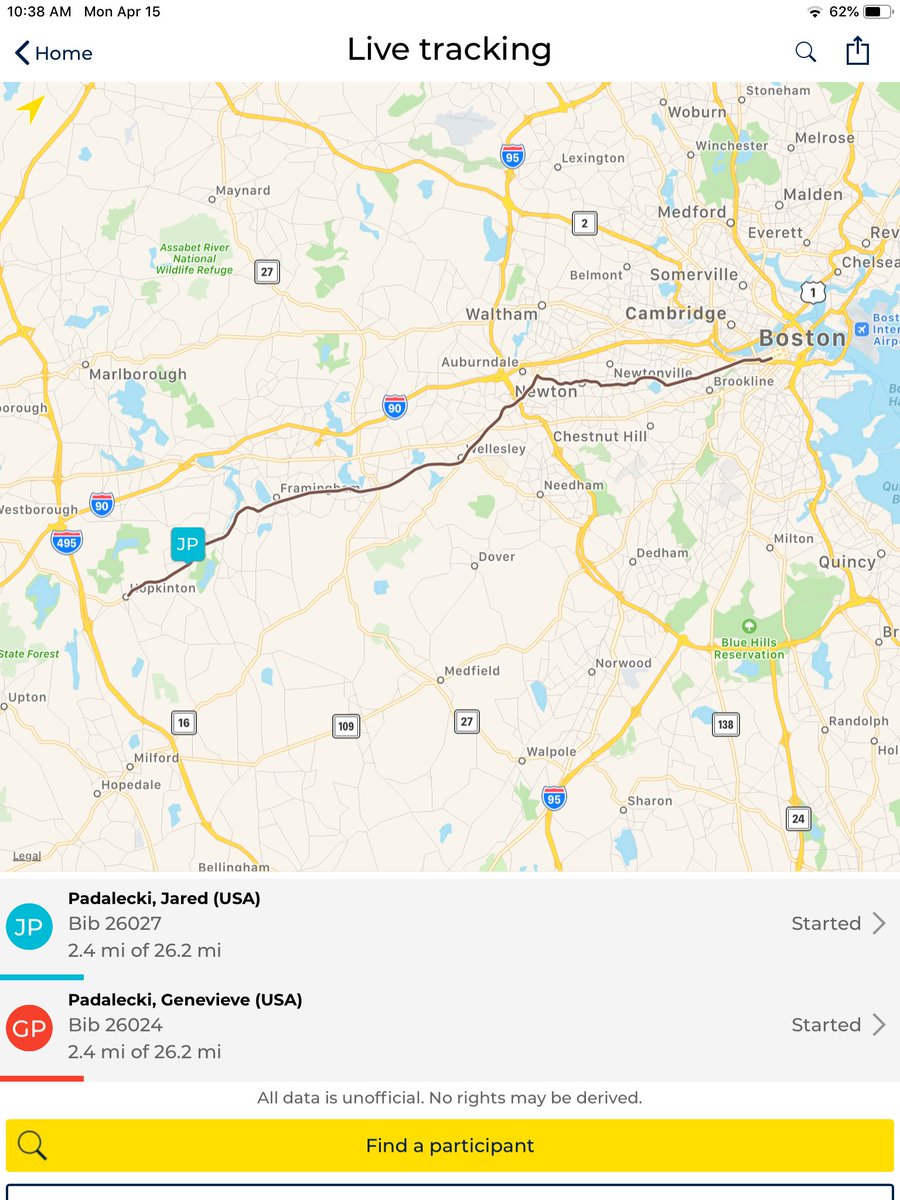 WinFamBusiness's tweet image. So Proud of You ⁦@realGpad⁩ and ⁦@jarpad⁩! #RunPadsRun #BostonMarathon