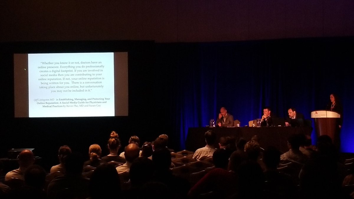trevy13's tweet photo. Great talk from @CaitlynMooneyMD regarding the roles of social media and online presence for practicing docs--be aware and apart of the conversation about your practice #AMSSM19 https://t.co/f2xSNZn0vN