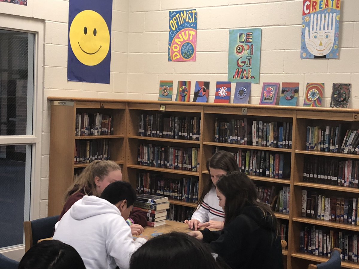 EngTeacherVM's tweet photo. Mrs. McGee celebrating National Poetry Month! @CCMSJags https://t.co/BSCkxsdbEw