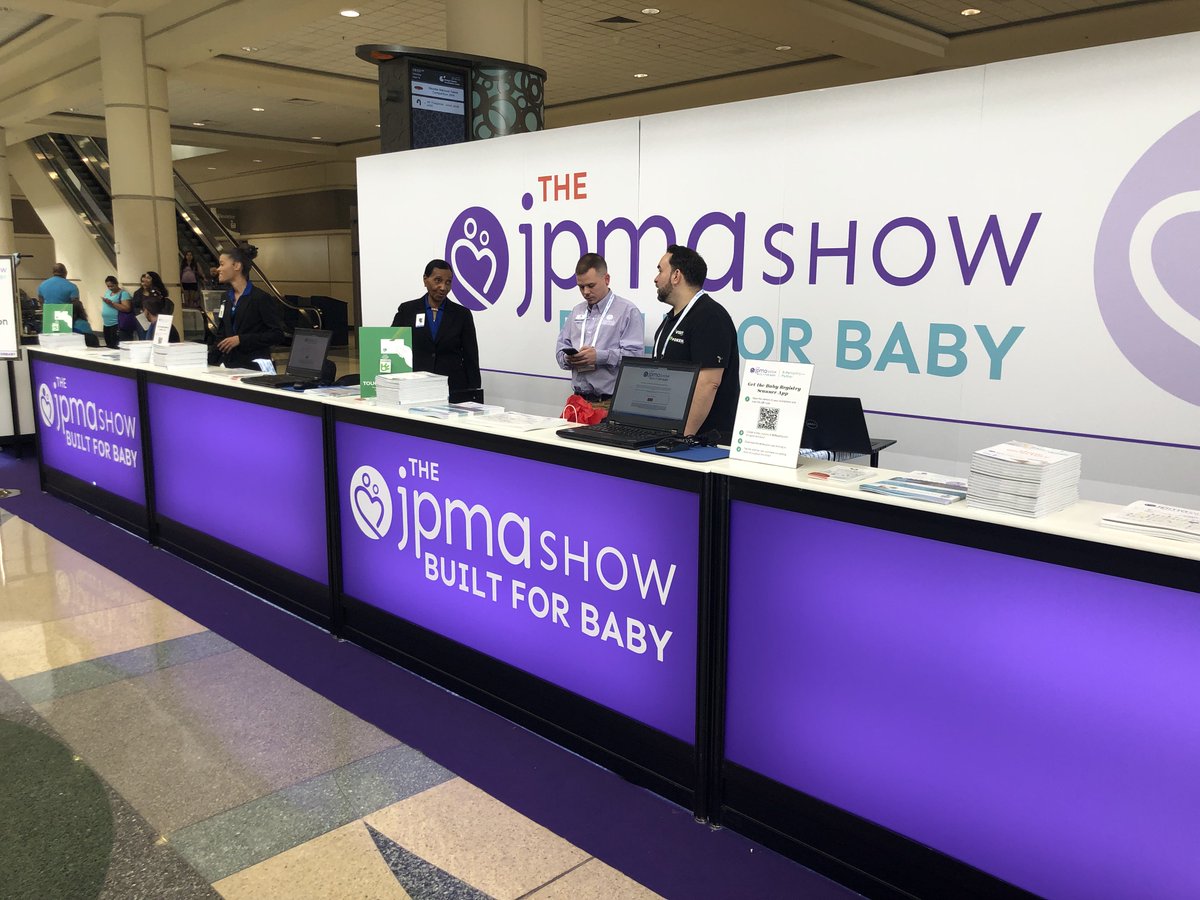 JPMA's tweet photo. On Saturday, we had a great last day at The JPMA Show: Built for Baby thanks to our wonderful sponsors, the giveaways & sessions, & amazing exhibitors. The JPMA team would like to say THANK YOU to everyone who made the event possible! See you all in Dallas 2020! #jpmashow https://t.co/hJnWkuzKZs