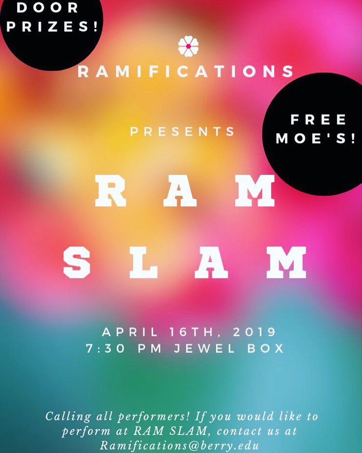 Take a break from studying tomorrow night and come to the Jewel Box at 7:30 PM! There will be Moe's, door prizes, and live music! You won't want to miss the fun!