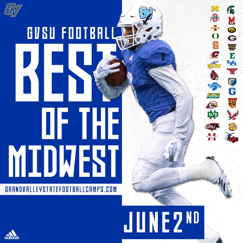 smsbacademy's tweet photo. #SMSBFootball high school players! We do not take the summer off! We go to camps!! Let's get signed up for the #BestOfTheMidwest hosted by @gvsufootball Go to https://t.co/Esl4UDKQ7z and get signed up!
#SMSBFootball
#SMSBProject100
#SMSBTakeover https://t.co/ZIhM3SilaJ