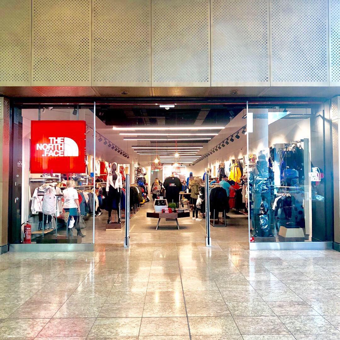 north face shop meadowhall