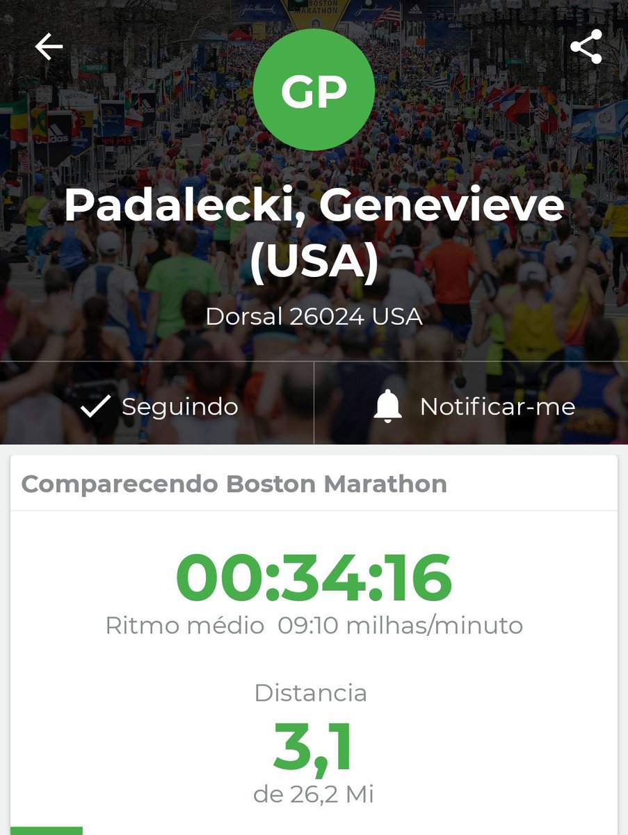 tropcoqueta's tweet image. baixei o app pra acompanhar o jared e a genevieve na maratona #RunPadsRun