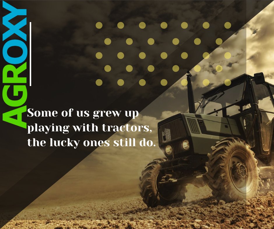 #equipment #rentTractors #b2btrade
Дехто з нас зростав, граючись у трактори, щасливчики грають і досі.
"Своє для своїх" - як і завжди безкоштовний сервіс від Агроксі.
Подбай про техніку зараз - agroxy.com/agrotehnic/map