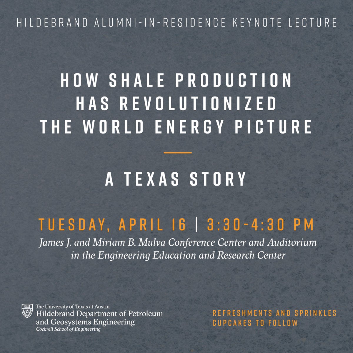 Just one more day to sign up to attend the inaugural <a href="/UT_PGE/">UT PGE</a>  #AlumniInResidence Keynote Lecture, featuring oil and gas leaders Scott and Bryan Sheffield. Please RSVP ➡️ bit.ly/2U1On0B.