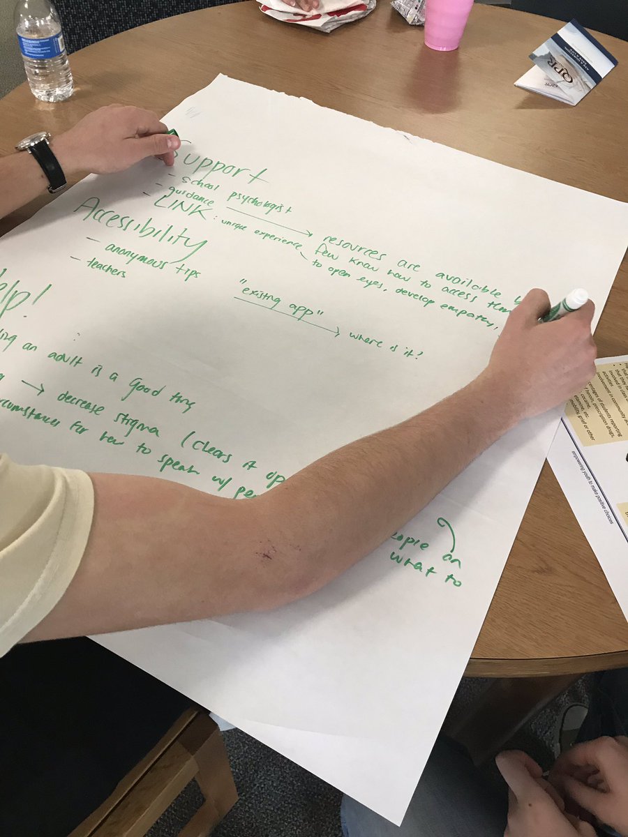 Hosting a student forum today with #YPC, <a href="/AevidumDW/">AevidumDW</a>, and <a href="/DtownCTC/">Downingtown CTC</a> here <a href="/dasd_dhsw/">D West</a>. The focus: how we as a school are approaching and can better approach student mental health and substance abuse issues. Great turnout for discussion and a <a href="/ChickfilA/">Chick-fil-A, Inc.</a> lunch. #dasdpride