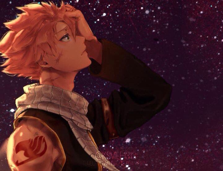 iverno02's tweet photo. Look Lucy! The stars are shining.. dont cry! 
Im here for you! 🖤 
#FairyTail #LuNa https://t.co/12AmAu3fz5