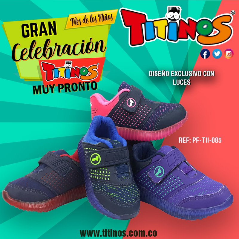 Faltan 4 días para nuestra Mega 🎊 Gran Celebración Titinos 🎉 del mes más divertido de todos, ¡El mes de los Niñ<a href="/s/">『S』</a>! Todos los regalos serán para ti. No puedes dejar pasar este gran día.

Más información titinos.com.co