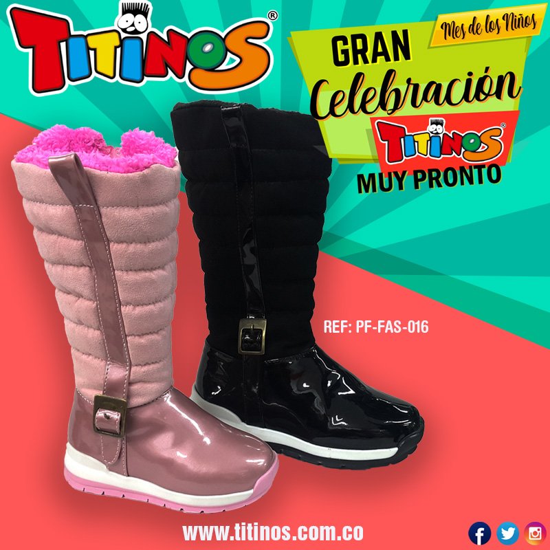 Faltan 3 días para nuestra Espectacular 🎊 ¡Gran Celebración Titinos! 🎉 del mes más divertido de todos, ¡El mes de los Niñ<a href="/s/">『S』</a>! Todos los regalos serán para ti. No puedes dejar pasar este gran día.

Más información titinos.com.co