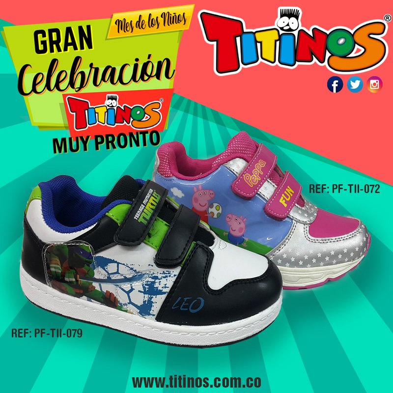 Tenis Niño Deportivos Azules Titinos