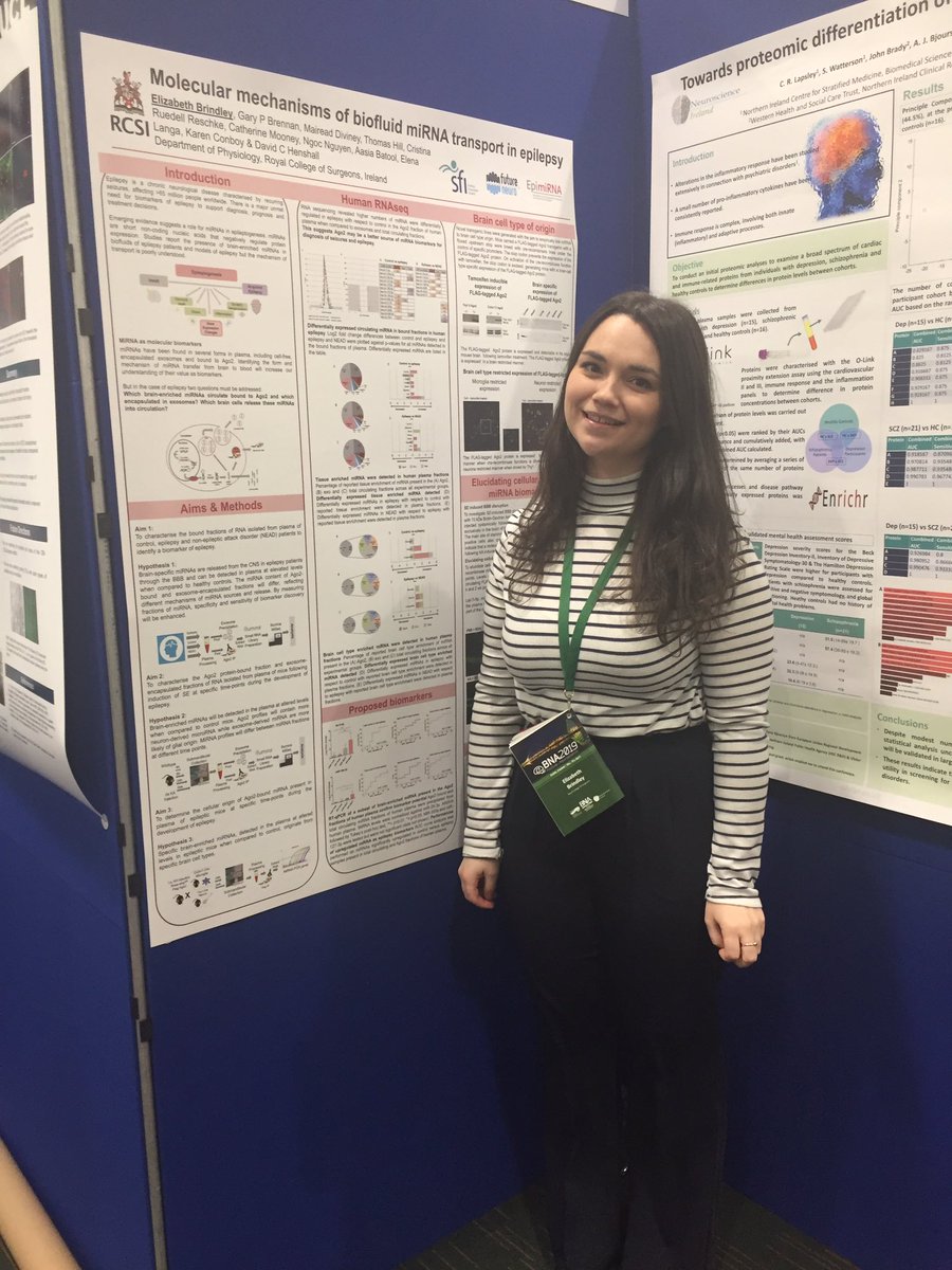 Presenting what’s probably the last poster of her PhD at #bna2019 soon to be Dr <a href="/Lizzie_Brindley/">Dr. Lizzie Brindley</a>