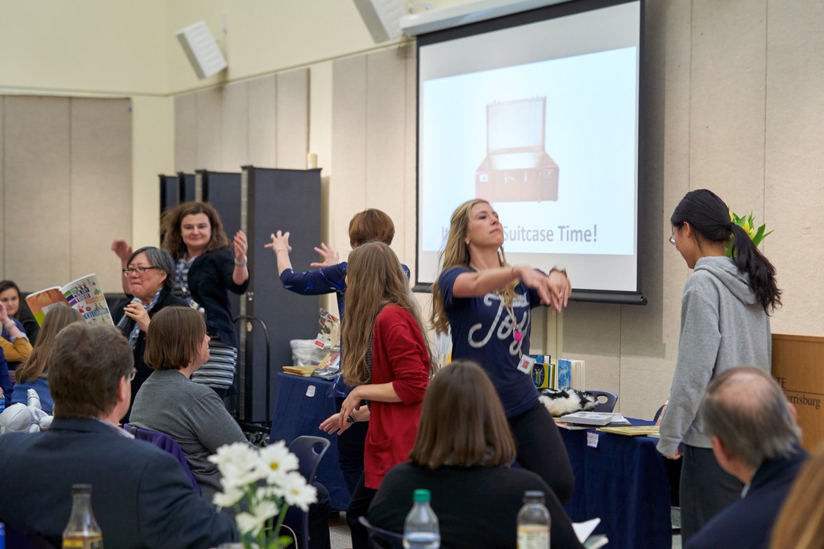 PSHTeacherEd's tweet photo. On April 11th author and publisher, Janet Wong, visited Penn State Harrisburg. She brought energy and a passionate message about bringing poetry into our daily lives. https://t.co/A8390MUhOJ