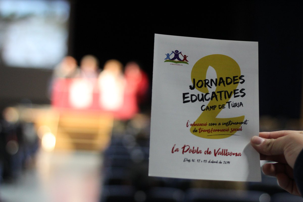 📚 2es Jornades Educatives 📚 Esta setmana el nostre municipi va acollir les segones jornades educatives Camp de Túria, baix el lema "l'educació com a instrument de transformació social". Gràcies a tots els assistents i vos esperem per celebrar les terceres jornades!