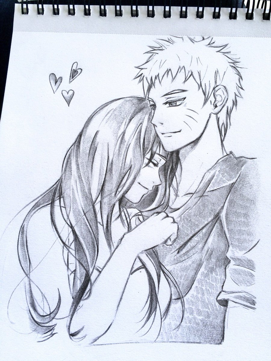 How to Draw an Anime Couple I Pencil Sketch of Anime Couple for Beginners I   YouTube