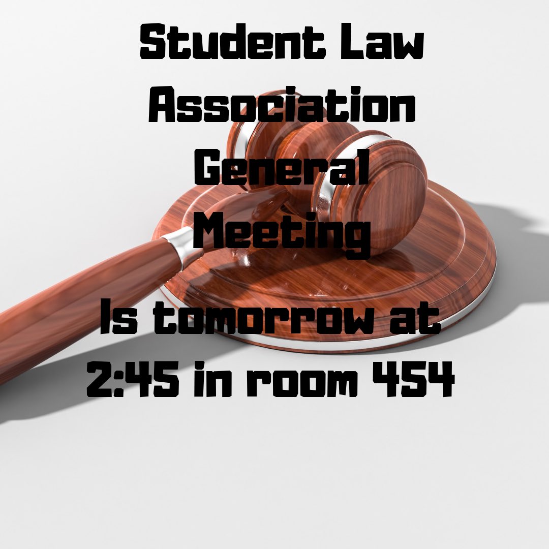 Student Law Assoc. (@sla_cghs) on Twitter photo 