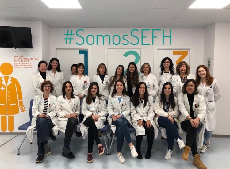 Y siguen uniendose Servicios de Farmacia Hospitalaria a nuestro reto... esta vez a sido el Servicio de Farmacia del Hospital Miguel Servet de Zaragoza <a href="/miguelservet/">modou awa niang</a> a nuestro reto #somosSEFH #sefh19 <a href="/sefh_/">S.E.F.H</a>