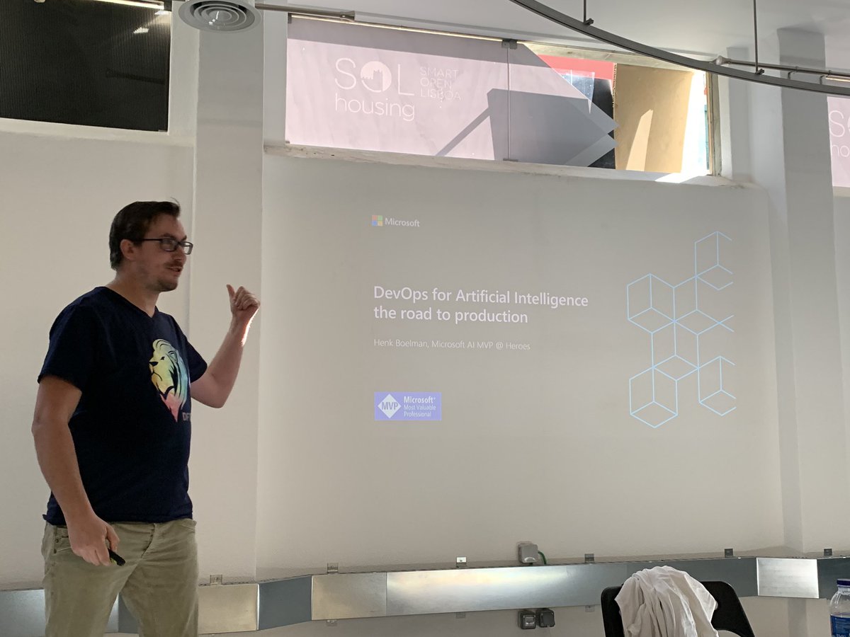 callumbwhyte's tweet image. It’s @hboelman up next, talking DevOps for AI at #umbracoRoadshow! #umbraco