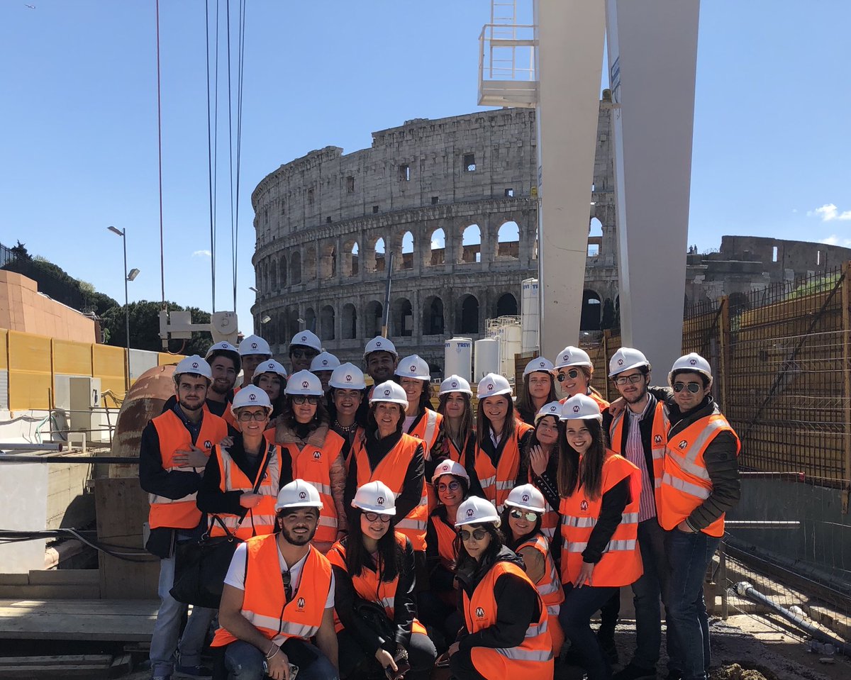 igitwitta's tweet photo. Oggi, l’IGI ha accompagnato gli studenti della @UniLUMSA a visitare i cantieri della #LineaC di #Roma.

Grazie a #RomaMetropolitane e a @MetroCScpa per l’accoglienza!

#Tunneling #Underground #WTC2019 https://t.co/UJLJaQuBxA