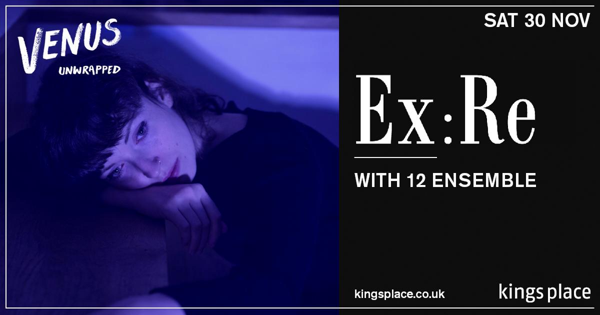 some beautiful news. Ex:Re is being re-imagined by super brilliant composer Josephine Stephenson! To celebrate the 1 year anniversary of the record this Nov, London’s 12 Ensemble and I will be performing Josephine’s brand new arrangements. More info: kingsplace.co.uk/whats-on/conte… Ex
