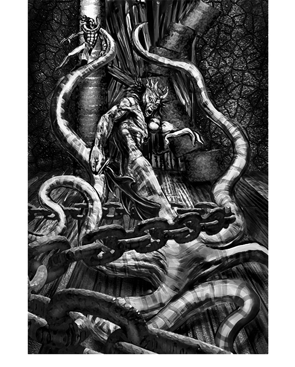 diablo_comics's tweet photo. Illustration from our fantasy novel "The People of the Sea" - one of our favorite creations! #fantasynovels #dugenonanddragons #diablocomics #greatreads #books https://t.co/y21SysyGU5