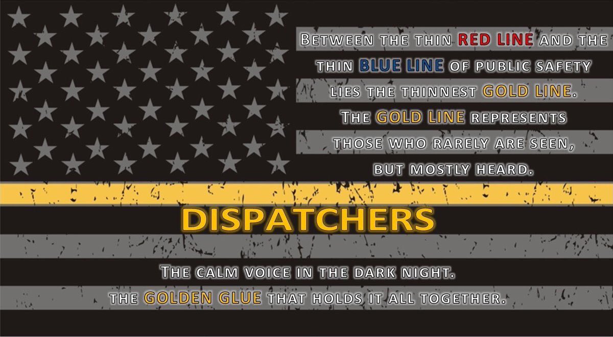 uniformspec's tweet photo. April 14-20 is National 911 Dispatcher Appreciation Week

The Calm Voice In The Dark Night. Those Who Are Rarely Seen, Mostly Heard... The Dispatchers 

#ThankYou #Dispatchers https://t.co/EqHzf7Av8c