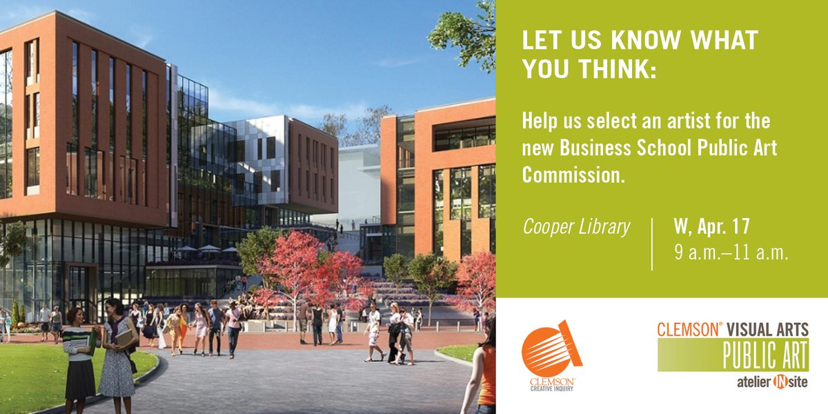 Clemson Visual Arts tweet media