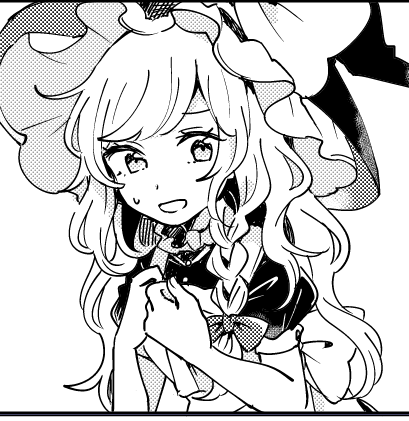 霧雨魔理沙 「ま・・・ 」|もずくず🐘例大祭う34bのイラスト
